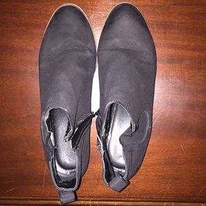 Black booties size 7.5